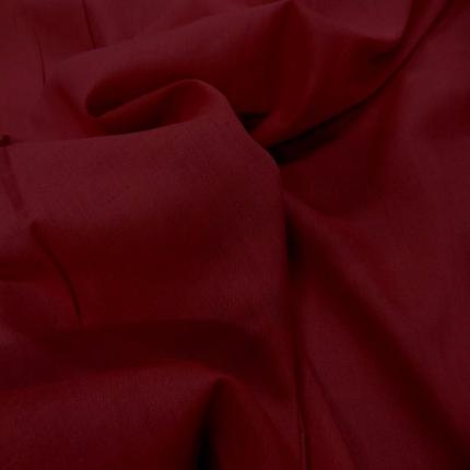 voile de coton rouge bordeaux